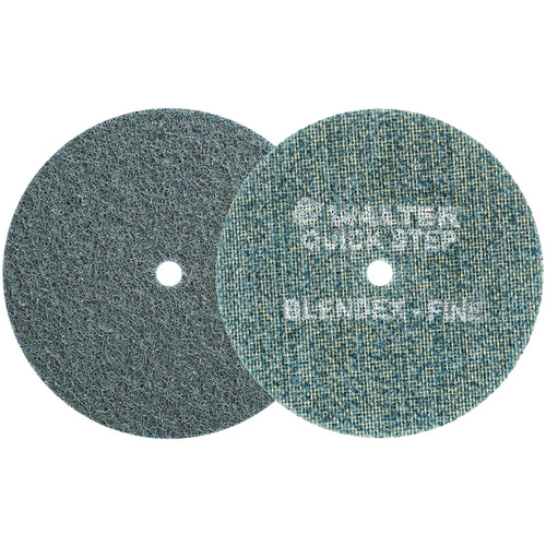 Disque de pr&eacute;paration de surface QUICK-STEP BLENDEX, 5" dia., Grain Fin, Oxyde d'aluminium Auto-Cam