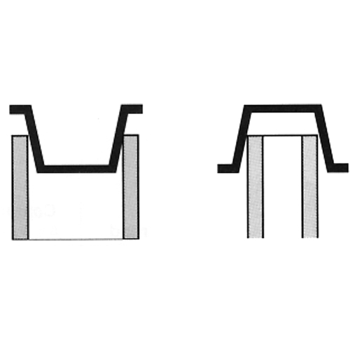 Plastic End Cap, 1/2" Dia. Auto-Cam