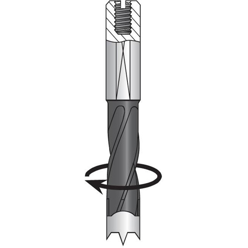 Foret &agrave; percer, Carbure Auto-Cam