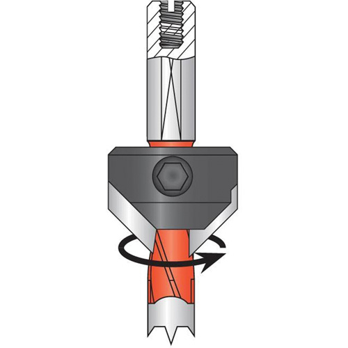 Countersinks, 16 mm, Carbide Auto-Cam