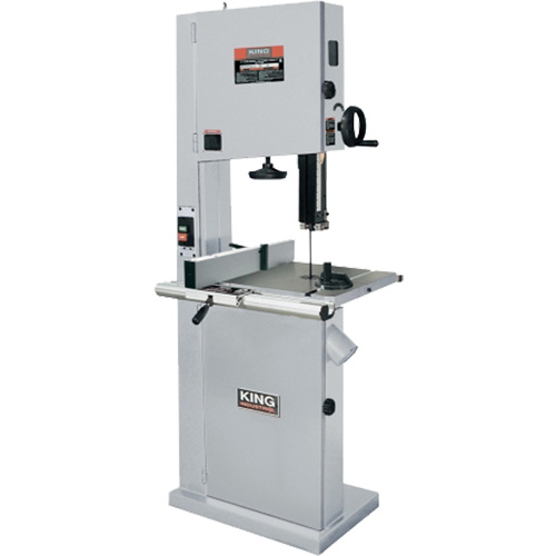 Scie &agrave; ruban de 21" pour bois avec guide &agrave; d&eacute;doublement, Vertical, 220 V Auto-Cam