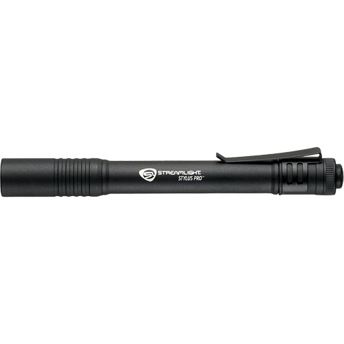 Stylus Pro&reg; Pen Light, LED, 100 Lumens, Aluminum Body, AAA Batteries, Included Auto-Cam