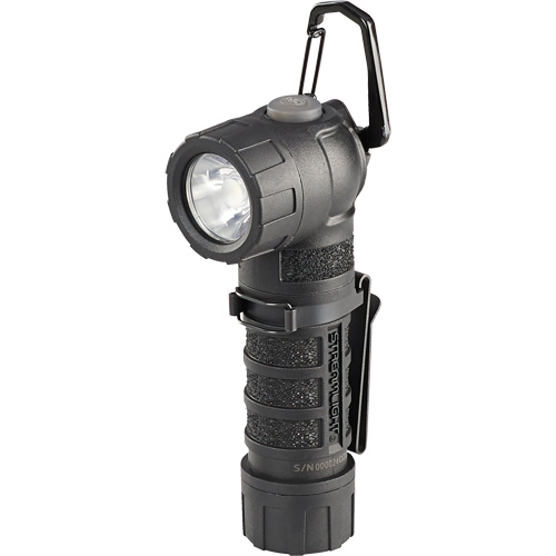 Lampe de poche &agrave; angle droit PolyTac 90 X, DEL, Piles CR123A, Polym&egrave;re Auto-Cam