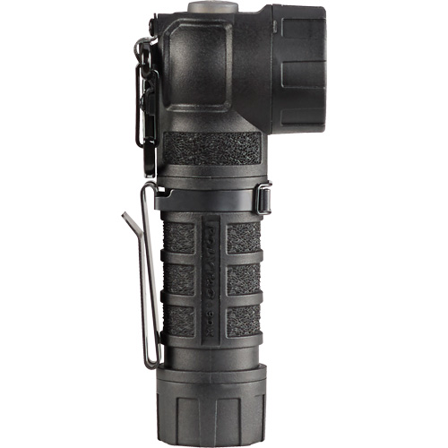 Lampe de poche &agrave; angle droit PolyTac 90 X, DEL, Piles CR123A, Polym&egrave;re Auto-Cam