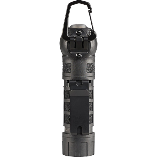 Lampe de poche &agrave; angle droit PolyTac 90 X, DEL, Piles CR123A, Polym&egrave;re Auto-Cam