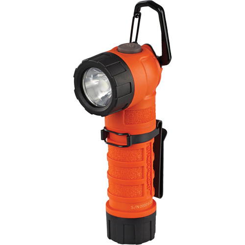Lampe de poche &agrave; angle droit PolyTac 90 X, DEL, Piles CR123A, Polym&egrave;re Auto-Cam
