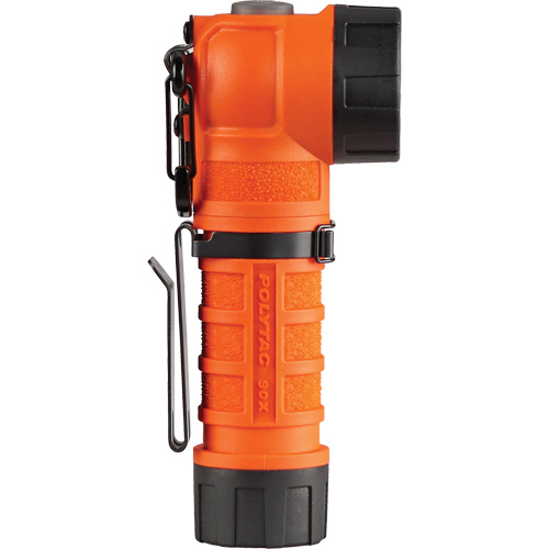 Lampe de poche &agrave; angle droit PolyTac 90 X, DEL, Piles CR123A, Polym&egrave;re Auto-Cam