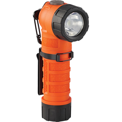 Lampe de poche &agrave; angle droit PolyTac 90 X, DEL, Piles CR123A, Polym&egrave;re Auto-Cam