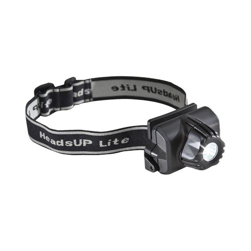 HeadsUp Lite 2690 Headlamp, LED, 74 Lumens, 11 Hrs. Run Time, AAA Batteries Auto-Cam
