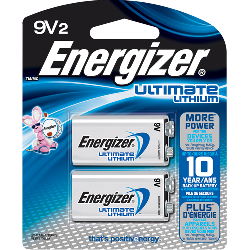 Lithium Batteries, 9 V Auto-Cam