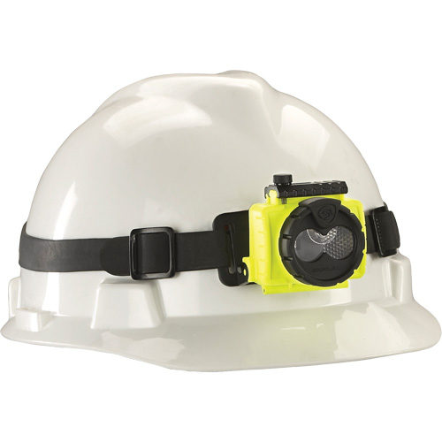 Double Clutch USB Headlamp, LED, 125 Lumens, 3.5 Hrs. Run Time, Rechargeable Batteries Auto-Cam