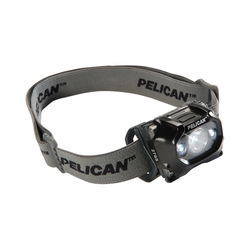 2765 Headlamp, LED, 155 Lumens, 6.25 Hrs. Run Time, AAA Batteries Auto-Cam