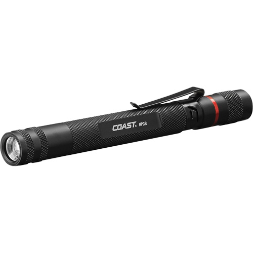 Lampe stylo HP3R, DEL, 245 lumens, Corps en Aluminium, piles AAA/Rechargeable, Compris Auto-Cam
