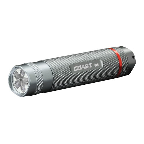 Lampe de poche G45 Coast, DEL, 385 lumens, Piles AAA Auto-Cam