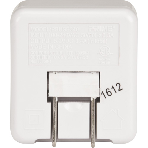 Chargeur USB Prime haute vitesse Auto-Cam