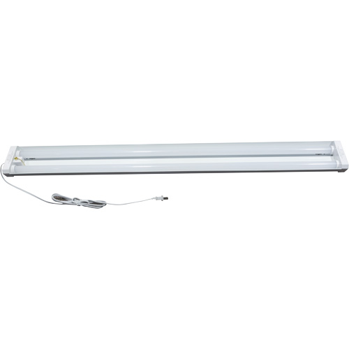 Linkable Shop Light, LED, 120 V, 42 W, 2.9" H x 6.3" W x 47.4" L Auto-Cam
