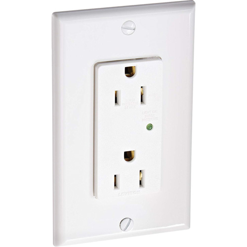 Surge Protective Decora&reg; Outlet Auto-Cam