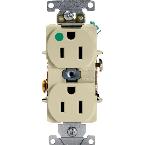Hospital Grade Duplex Outlet Auto-Cam