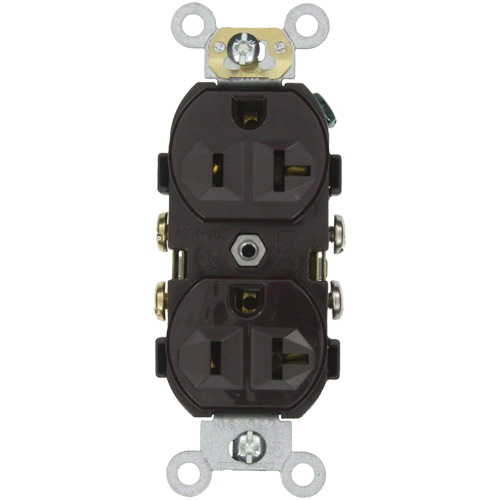 Commercial Grade Duplex Outlet Auto-Cam