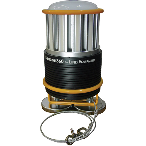 Beacon360 GO Portable Work Light with Magnet Mount, LED, 45 W, 6000 Lumens, Aluminum Housing Auto-Cam