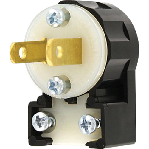 Hospital Grade Extension Plug, Nylon, 15 A, 125 V Auto-Cam