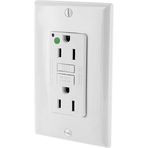 SmartlockPro&reg; Extra Heavy-Duty Self-Test GFCI Receptacle Auto-Cam