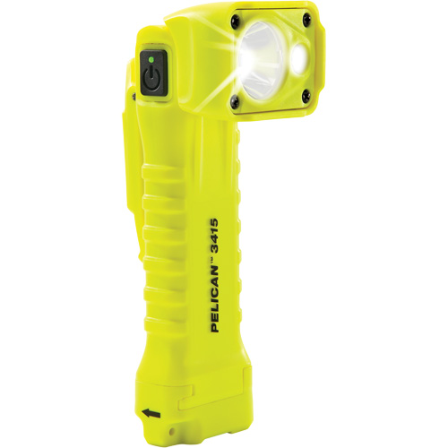 Magnetic Right Angle Flashlight, LED, 336 Lumens, AA Batteries Auto-Cam