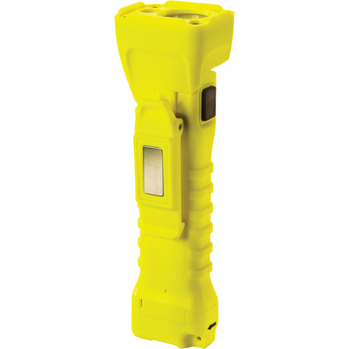 Magnetic Right Angle Flashlight, LED, 336 Lumens, AA Batteries Auto-Cam