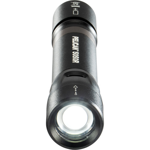 5050R Flashlight, LED, 393 Lumens, Rechargeable Batteries Auto-Cam