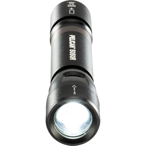 5050R Flashlight, LED, 393 Lumens, Rechargeable Batteries Auto-Cam