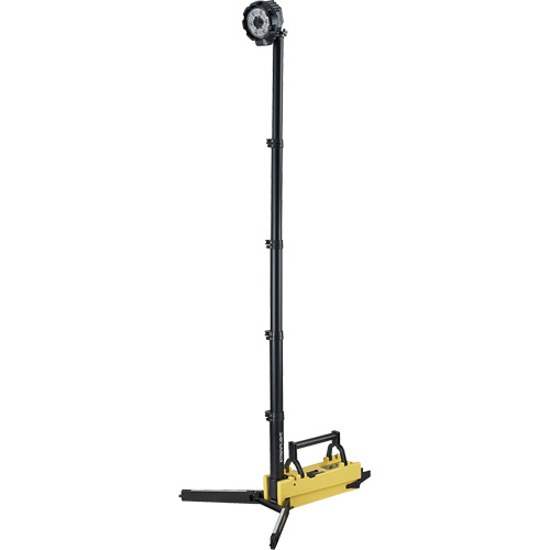 Lampe de sc&egrave;ne d&eacute;ployable portative, DEL, 5300 lumens, Boîtier en Plastique Auto-Cam