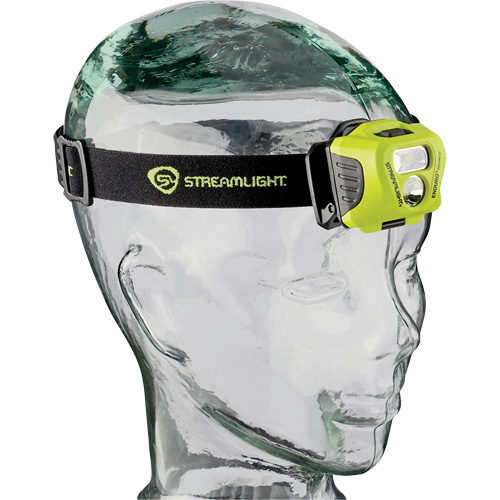 Enduro&reg; Pro HAZ-LO&reg; Intrinsically Safe Headlamp, LED, 235 Lumens, 5 Hrs. Run Time, AAA Batteries Auto-Cam