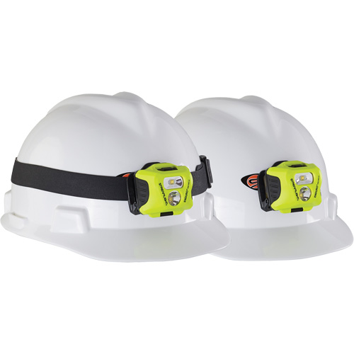 Enduro&reg; Pro HAZ-LO&reg; Intrinsically Safe Headlamp, LED, 235 Lumens, 5 Hrs. Run Time, AAA Batteries Auto-Cam