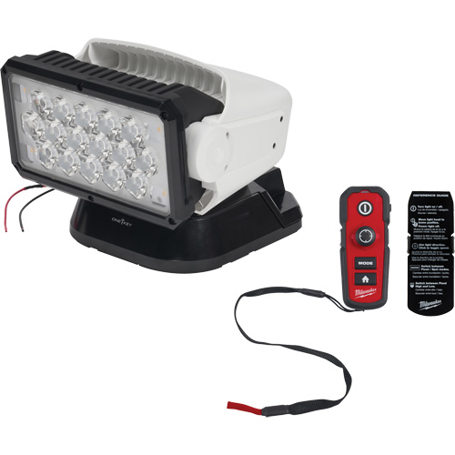Projecteur orientable polyvalent &agrave; t&eacute;l&eacute;commande, DEL, 4250 lumens Auto-Cam