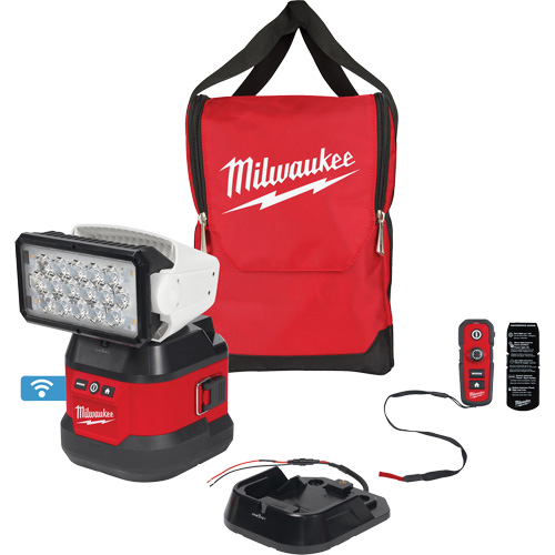 Utility Remote Control Search Light Kit, LED, 4250 Lumens Auto-Cam