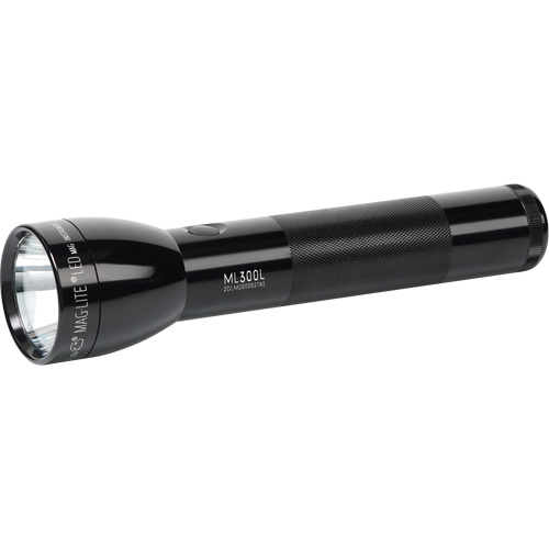 2-Cell Flashlight, LED, 487 Lumens, D Batteries Auto-Cam