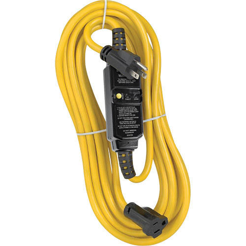Ensemble de cordon DDFT &agrave; r&eacute;initialisation automatique, 120 V, 15 A, Cordon de 25' Auto-Cam