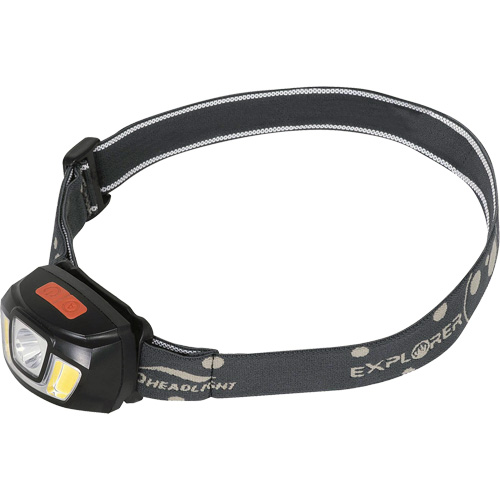 JUHL-250 Lampe frontale DMS XPG, DEL, 250 lumens, 3 hres de fonctionnement, piles Rechargeable Auto-Cam