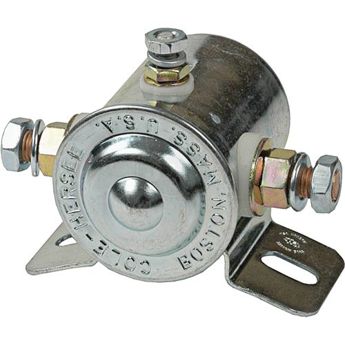 Relais sol&eacute;noide continu mis &agrave; la terre, Mini disjoncteur, 12 V Auto-Cam