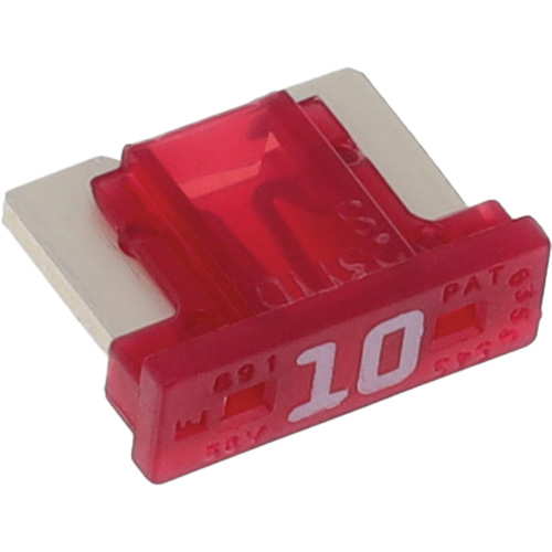 Fusible &agrave; lames pour automobiles LP de la s&eacute;rie MINI, Cartouche, 10 A, 58 V Auto-Cam