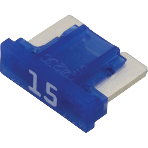 Fusible &agrave; lames pour automobiles LP de la s&eacute;rie MINI, Cartouche, 15 A, 58 V Auto-Cam