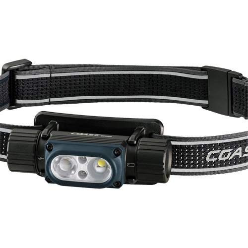 WPH30R Waterproof Ultra Bright Dual Power Headlamp, LED, 1000 Lumens, Rechargeable Batteries Auto-Cam