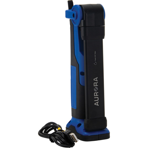 Baladeuse pliante/torsad&eacute;e, Magn&eacute;tique, Rechargeable, 350 lumens Auto-Cam
