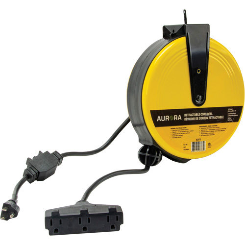 Extension Reel, 25', SJT, 14/3 Gauge, 13 A Auto-Cam