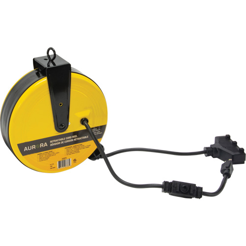 Extension Reel, 25', SJT, 14/3 Gauge, 13 A Auto-Cam