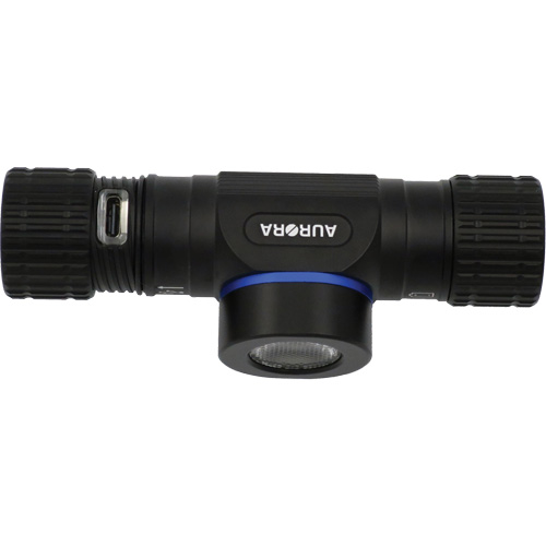 Magnetic Headlamp, LED, 1100 Lumens, 4.5 Hrs. Run Time, Rechargeable Batteries Auto-Cam