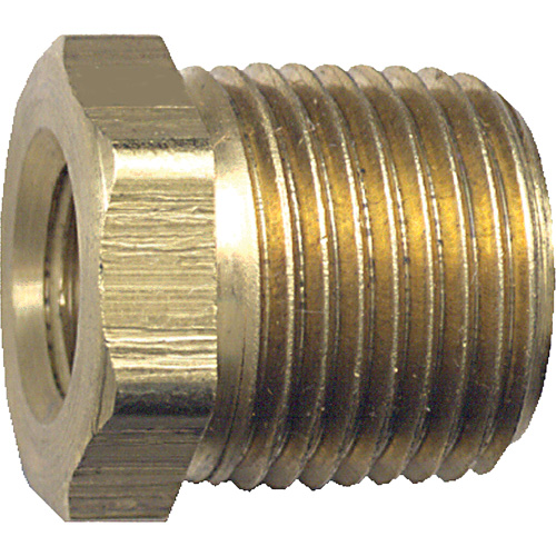 R&eacute;duction m&acirc;le-femelle pour tuyau, 3/8" x 1/4", NPT x FPT, Laiton Auto-Cam