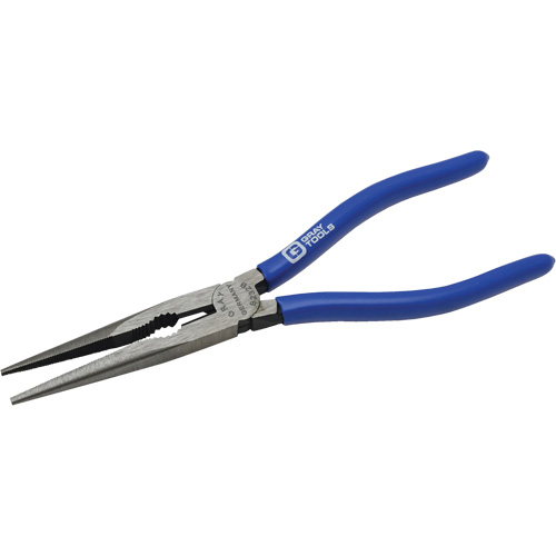 Needle Nose Straight Pliers with Cutter Vinyl Grips Auto-Cam