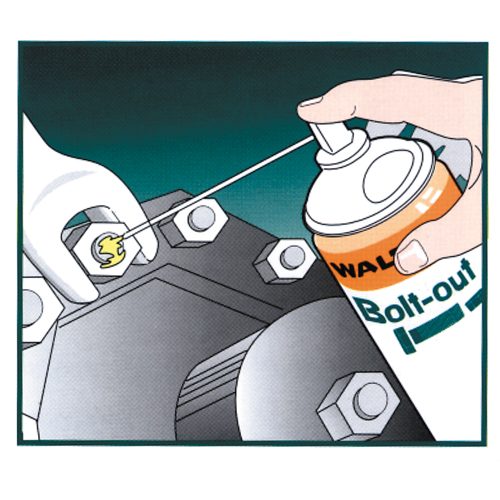 Bolt-Out Penetrating Lubricant, Aerosol Can Auto-Cam