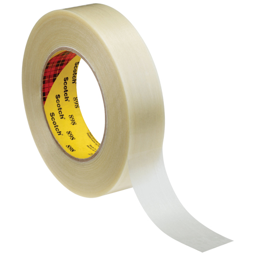 Scotch&reg; Filament Tape, 6.6 mils Thick, 24 mm (47/50") x 55 m (180')  Auto-Cam